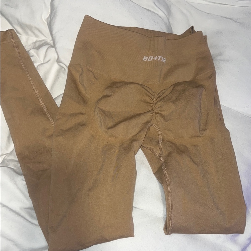 Bo+tee Women's Tan nude Leggings - Picture 1 of 3